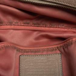 Pre Owned Coach Beige Leather Madison Isabelle Hobo