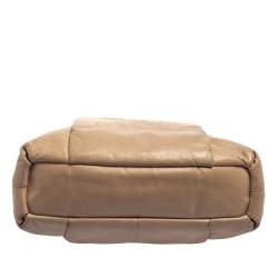 Pre Owned Coach Beige Leather Madison Isabelle Hobo