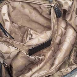 مملوكة مسبقًا Coach Black Leather Hampton Tassel Tote