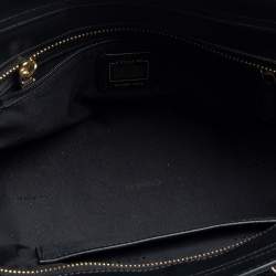 Pre Owned Coach Black Leather Swagger 27 Carryall Satchel