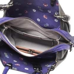 Pre Owned  Coach x Disney Black/Purple Dark Fairy Tale Snow White Tote
