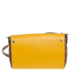 مملوكة مسبقًا Coach Brown Signature Coated Canvas and Leather Reversible Crossbody Bag