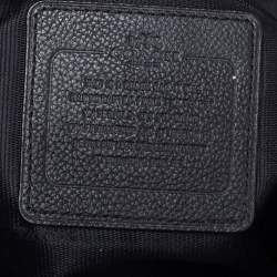 Pre Owned Coach Black Leather Edie Hobo