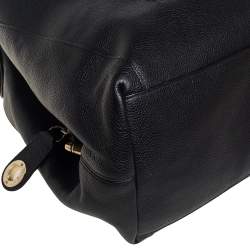 Pre Owned Coach Black Leather Edie Hobo