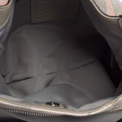 Coach Tri Color Signature Fabric and Leather Hobo
