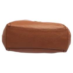 Pre Owned Coach Brown Leather Edie Shoulder Bag