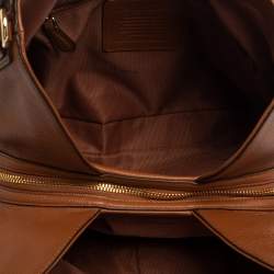 Pre Owned Coach Brown Leather Edie Shoulder Bag