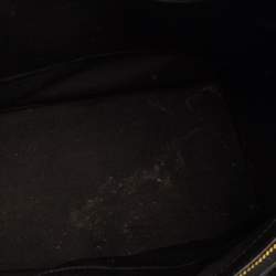 Pre Owned Coach Black Leather Medium Christie Carryall Satchel