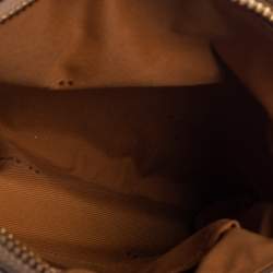 Coach Beige/Pink Signature Coated Canvas and Leather Kitt Messenger Bag