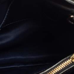 Pre Owned حقيبة ساتشل كوتش جلد أسود