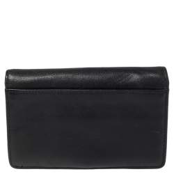 مملوكة مسبقًا Coach Black Leather Bifold Wallet