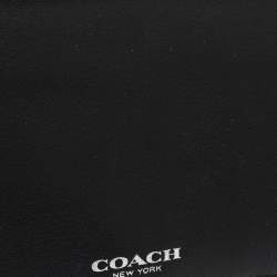 مملوكة مسبقًا Coach Black Leather Bifold Wallet