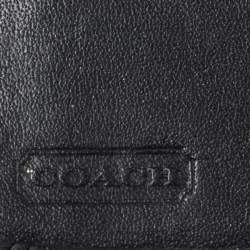 مملوكة مسبقًا Coach Black Leather Bifold Wallet