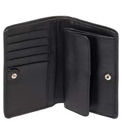 مملوكة مسبقًا Coach Black Leather Bifold Wallet