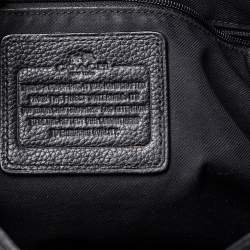 Pre Owned Coach Black Leather Edie Shoulder Bag