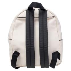 Coach Beige/Cream Signature Coated Canvas And Leather Mini Charlie Backpack