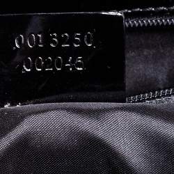 Pre Owned Gucci Black Smooth Leather Flap Shoulder Bag