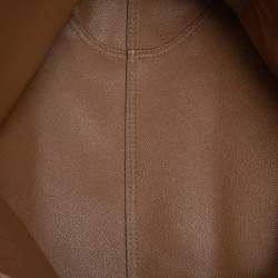 Pre Owned Coach Beige/Brown Signature Canvas and Leather City Tote