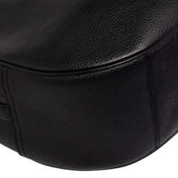 Pre Owned Coach Black Leather Harley Hobo