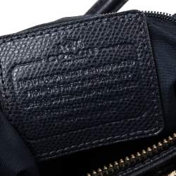 مملوكة مسبقًا Coach Navy Blue Leather Mini Christie Satchel