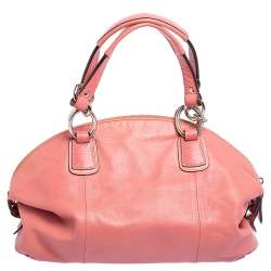 مملوكة مسبقًا حقيبة ساتشل  كوتش كريستين جلد وردي