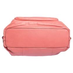 مملوكة مسبقًا حقيبة ساتشل  كوتش كريستين جلد وردي