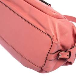 مملوكة مسبقًا حقيبة ساتشل  كوتش كريستين جلد وردي