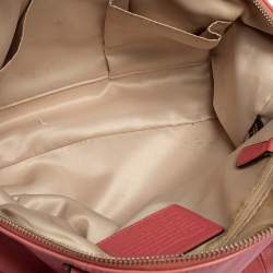 مملوكة مسبقًا حقيبة ساتشل  كوتش كريستين جلد وردي