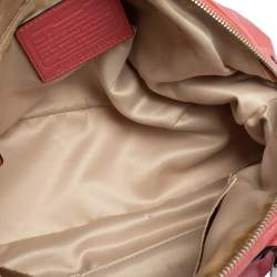 مملوكة مسبقًا حقيبة ساتشل  كوتش كريستين جلد وردي