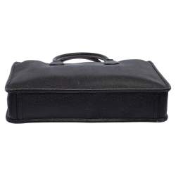 Coach Black Leather Laptop Bag