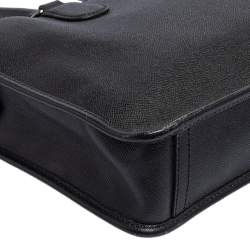 Coach Black Leather Laptop Bag
