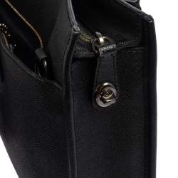 Coach Black Leather Laptop Bag
