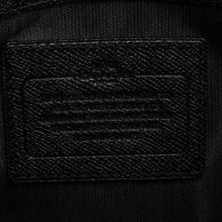 Coach Black Leather Laptop Bag