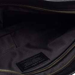Coach Black Leather Laptop Bag