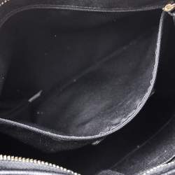 Pre Owned Coach Brown/Black Signature Coated Canvas and Leather Messenger Bag