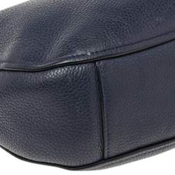 Pre Owned حقيبة كروس كوتش تشيلسي جلد أزرق