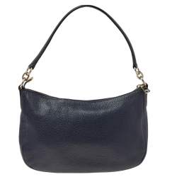 Pre Owned حقيبة كروس كوتش تشيلسي جلد أزرق