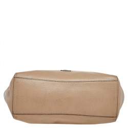 Coach Grey Leather TurnLock Tote