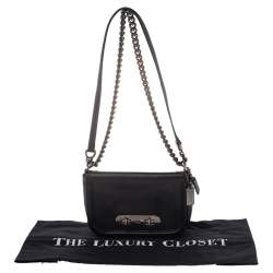 مملوكة مسبقًا حقيبة كروس كوتش سواغر جلد أسود