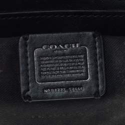 Coach Black Leather Swagger Crossbody Bag