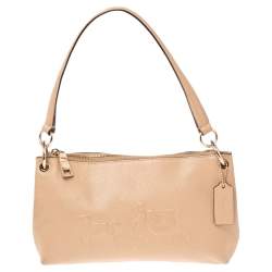 Coach nude horse & carriage crossbody deals purse