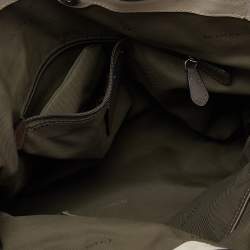 Pre Owned حقيبة يد توتس كوتش جلد بني/بيج