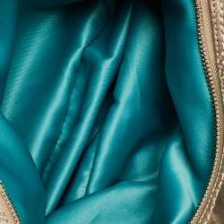 مملوكة مسبقًا Coach Beige Signature Canvas and Leather Madison Maggie Hobo