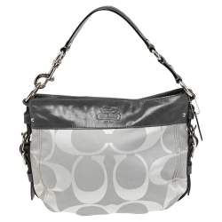 Coach Zoe Patent Leather Large Hobo Handbag, Coach Handbags