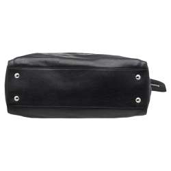 Pre Owned Coach Black Leather Chelsea Carryall Bag