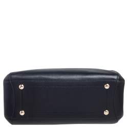 Pre Owned Coach Black Leather Christie Carryall Satchel