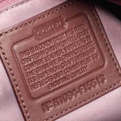 Pre Owned Coach Brown Leather Ashley Tote