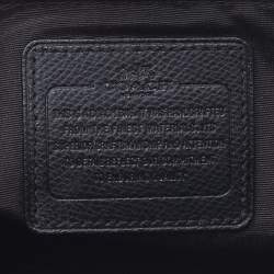 Pre Owned Coach Black Leather Small Margot Carryall Satchel