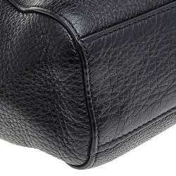 Pre Owned Coach Black Leather MIni Kelsey Satchel