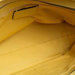 مملوكة مسبقًا Coach Yellow Leather City Zip Tote